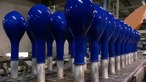 how are bolloons made in a factory